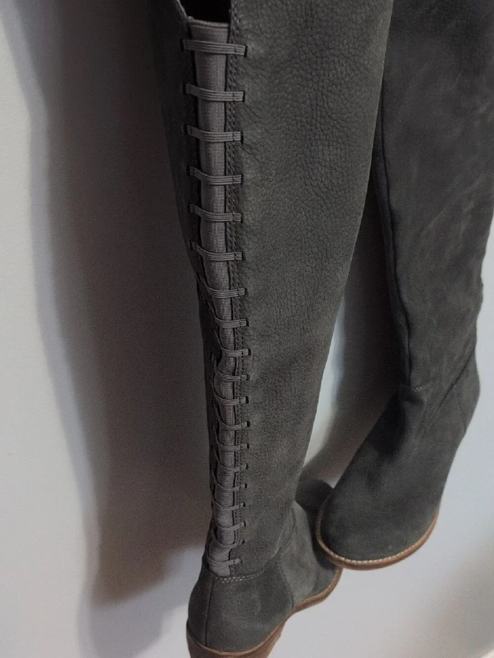 Lucky Brand Calypso over-the-knee boots Size 7.5 Gray